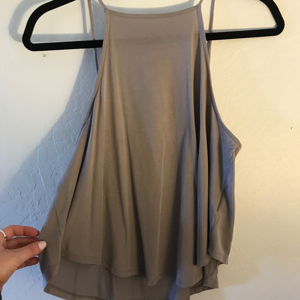 High Neck Tank Top